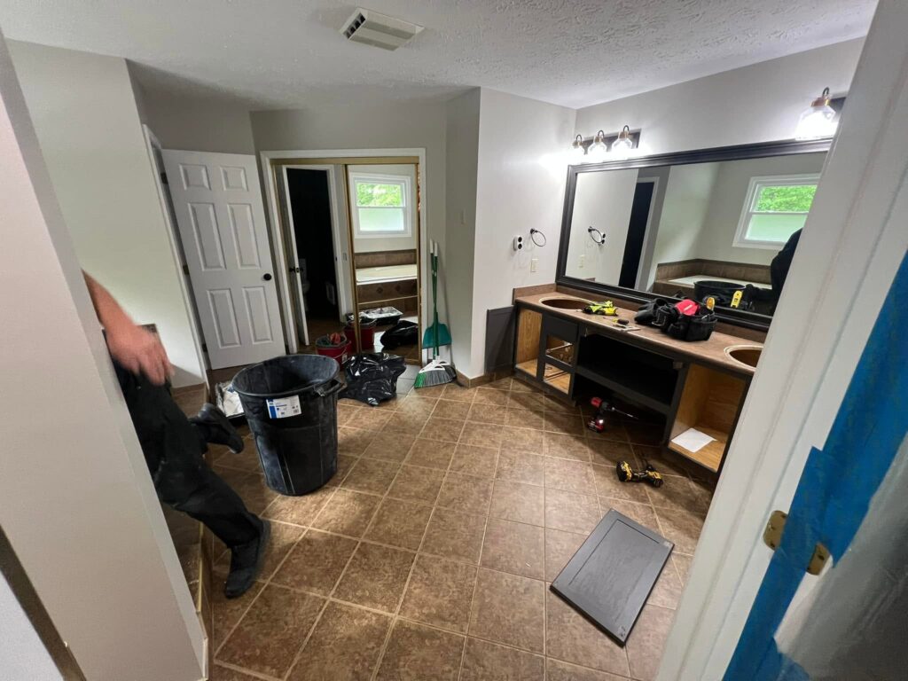 Before — Bathroom Renovation